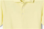 Yellow school uniform shirt